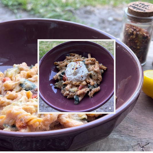 Creamy Vegan Tuscan Pasta