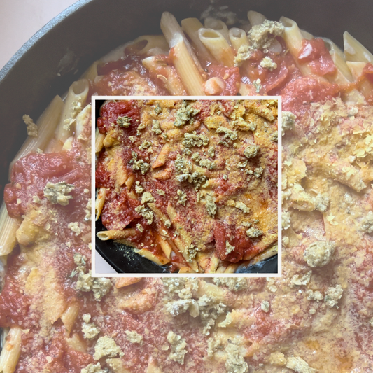 Cheezy Tomato Baked Macaroni