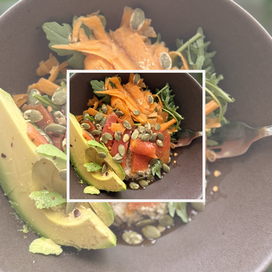 Smoked Salmon Omega Bowl