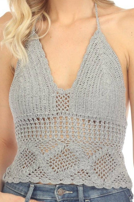 Hand Crochet Bikini Top