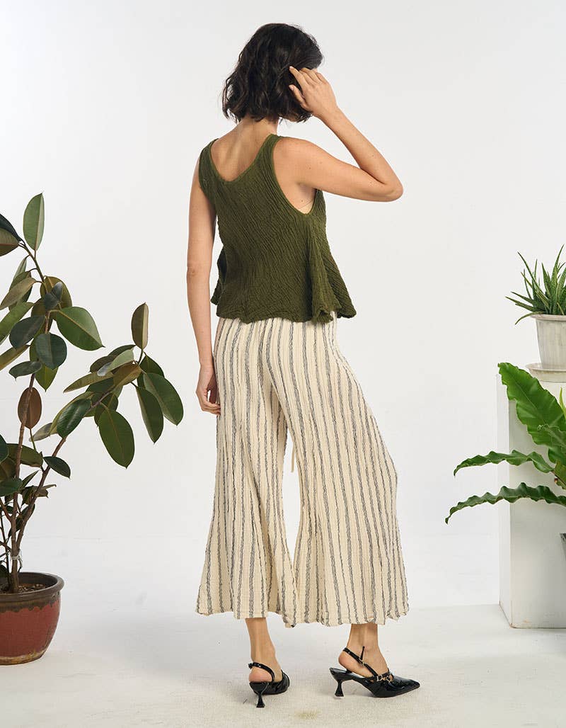 Cotton Ruffle Tank