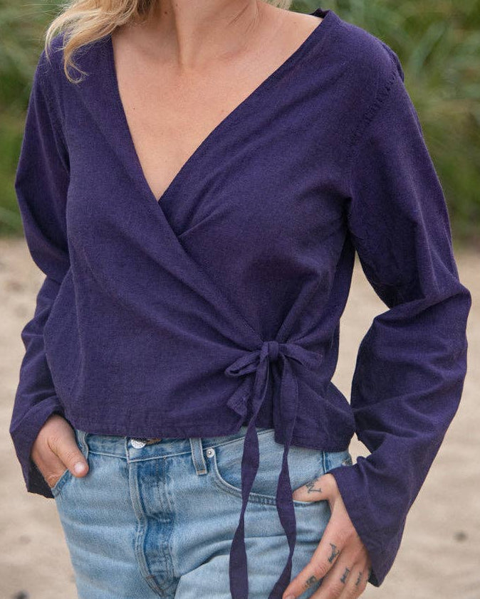 Kurta Wrap Top
